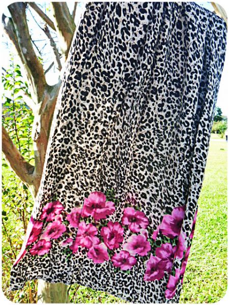 Maxi Saia Estampada